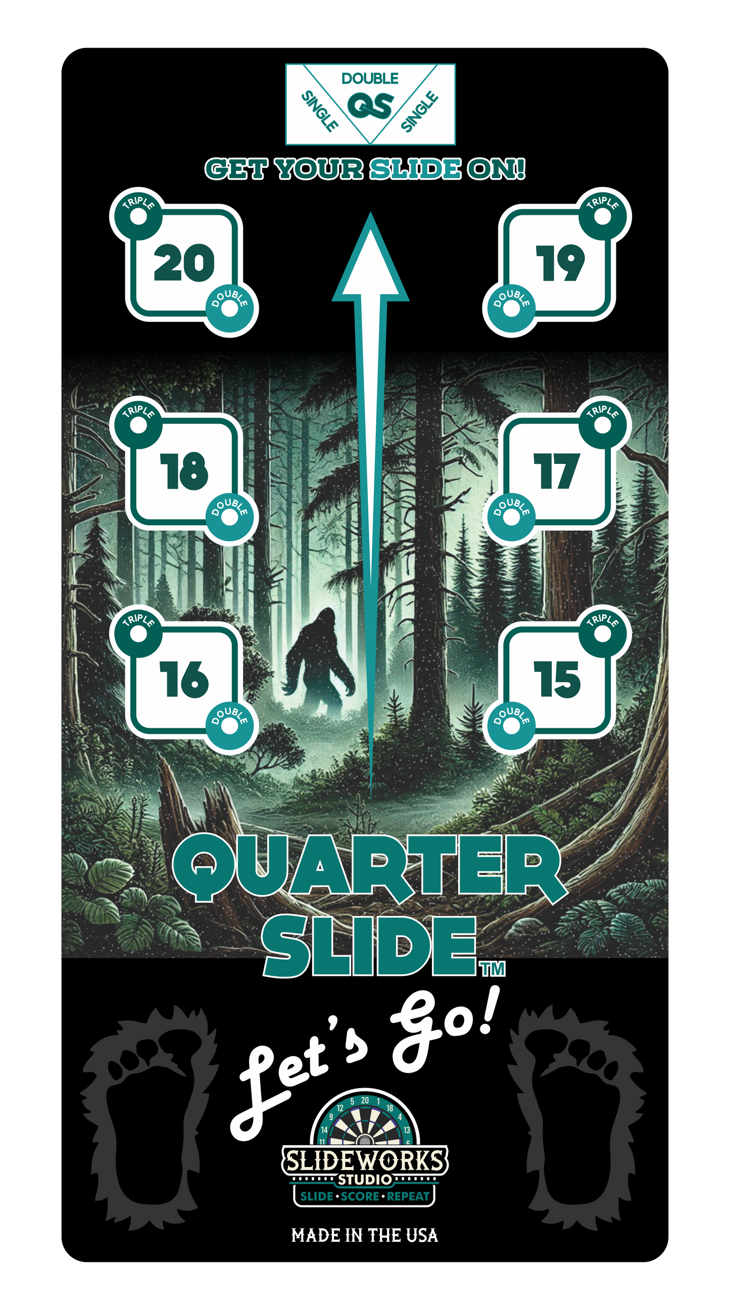 Quarter Slide - Bigfoot's Domain